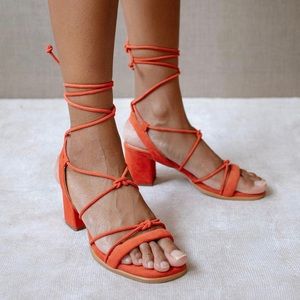 ALOHAS Sophie Sandals in Orange - size 42